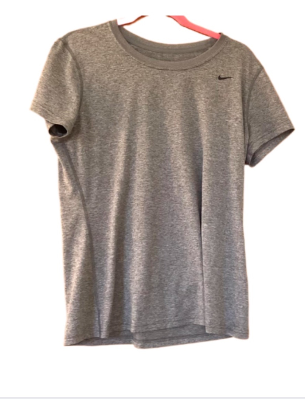 Nike Dri Fit Womens Gray T Shirt, L